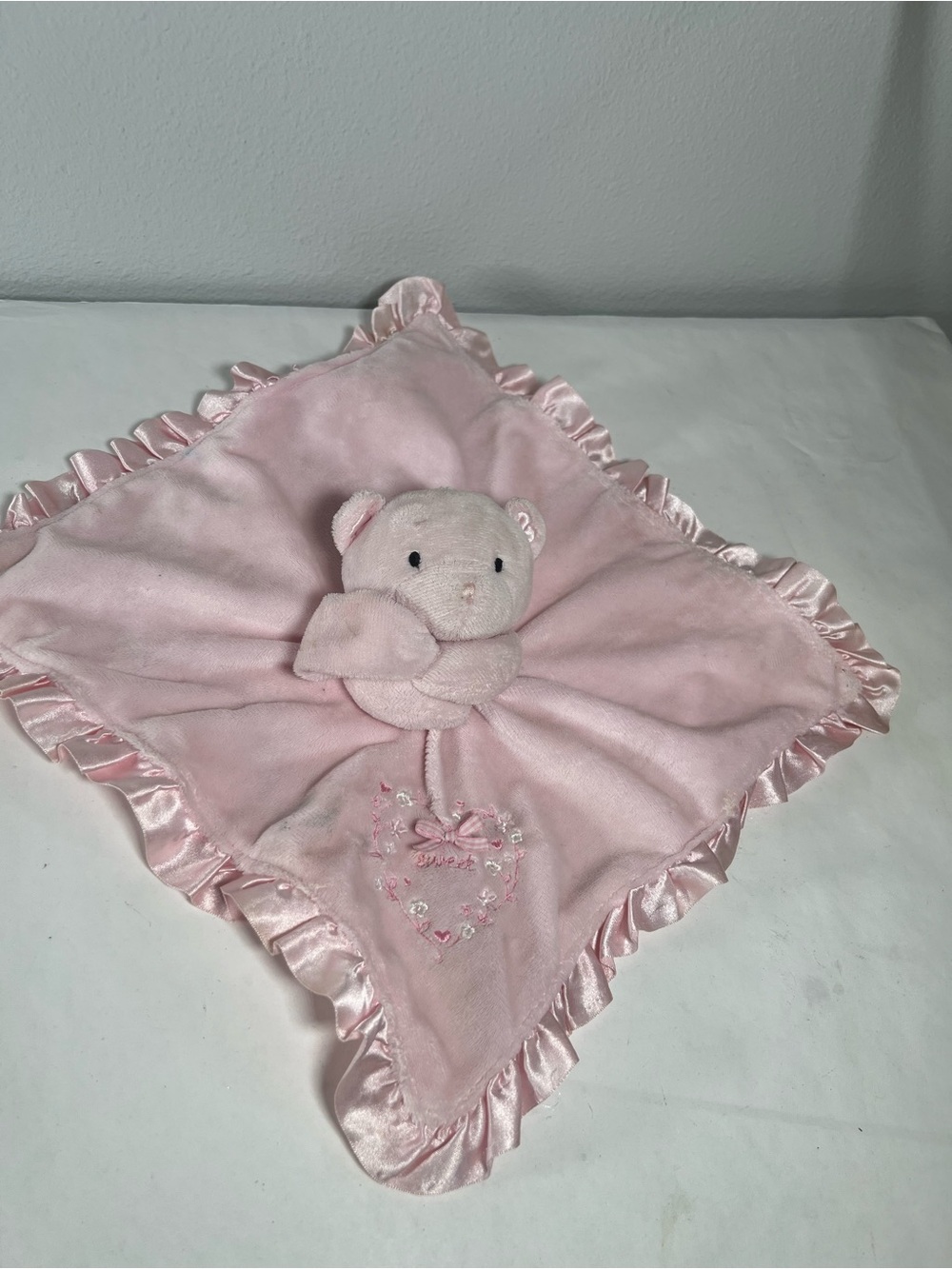 Carter’s just‎ one year bear rattle lovey